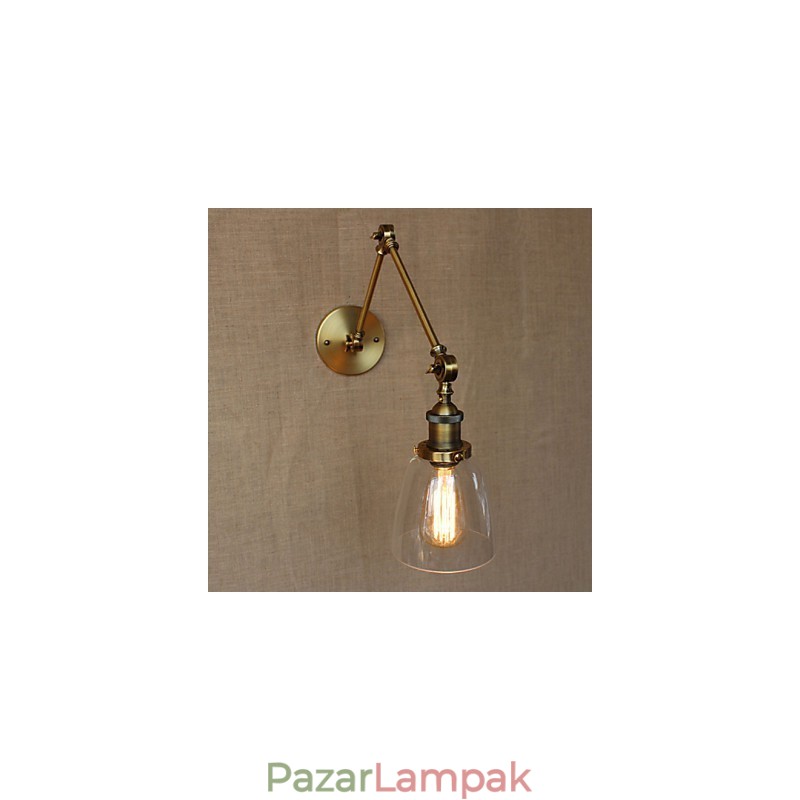 Retro Vintage RACK hálószoba ágy melletti exkluzív szálloda előcsarnoka díszített antik bronz falikar