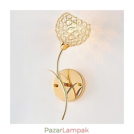 Kristály falikarok modern kortárs fémből Kristály falikarok modern kortárs fémből
