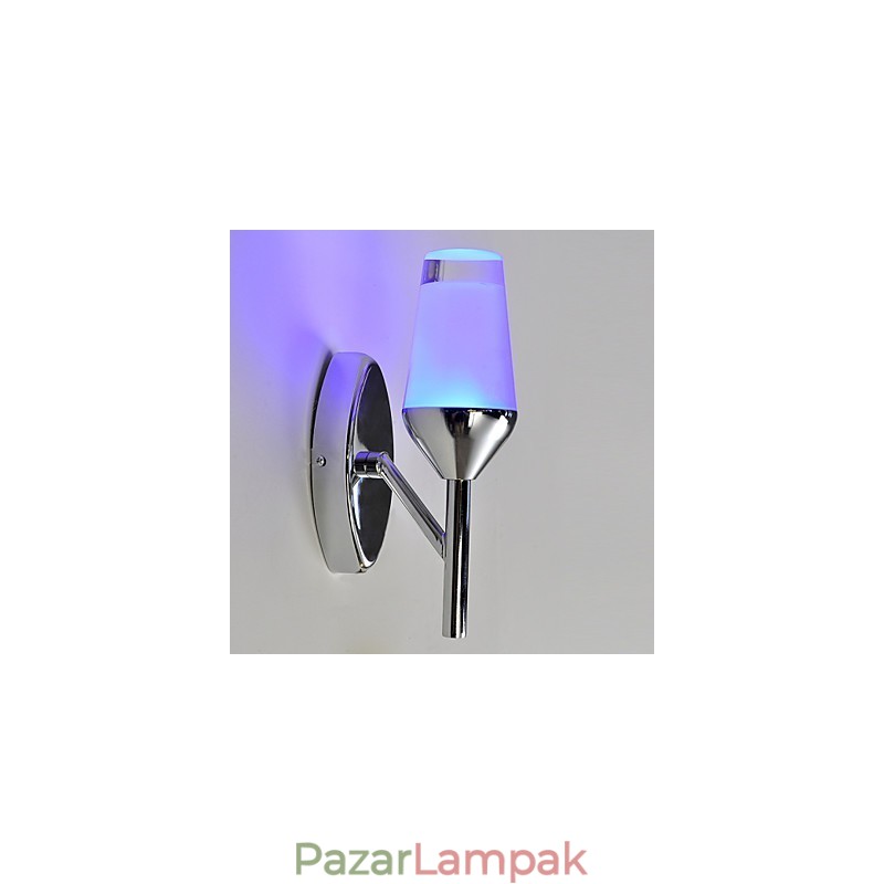 Falikarok Modern kortárs fém borosüveg lámpa