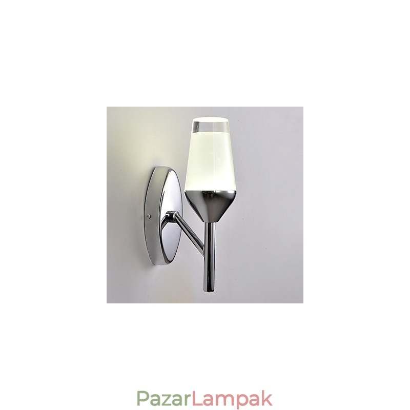 Falikarok Modern kortárs fém borosüveg lámpa