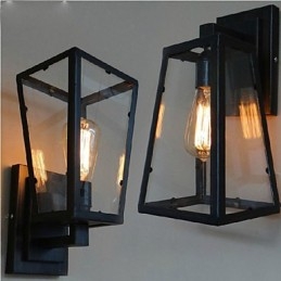 Szélipari folyosó minőségi Retro fali lámpa Fali Lron Light With