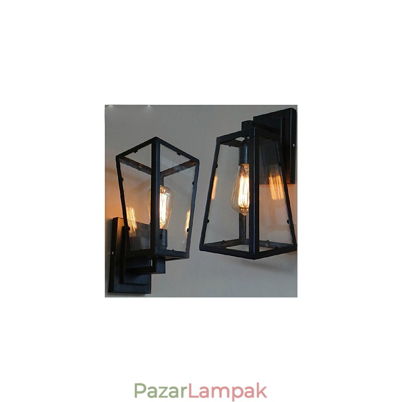 Szélipari folyosó minőségi Retro fali lámpa Fali Lron Light With