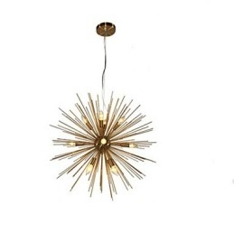 Retro Imitation Copper Creative line 12 csillár