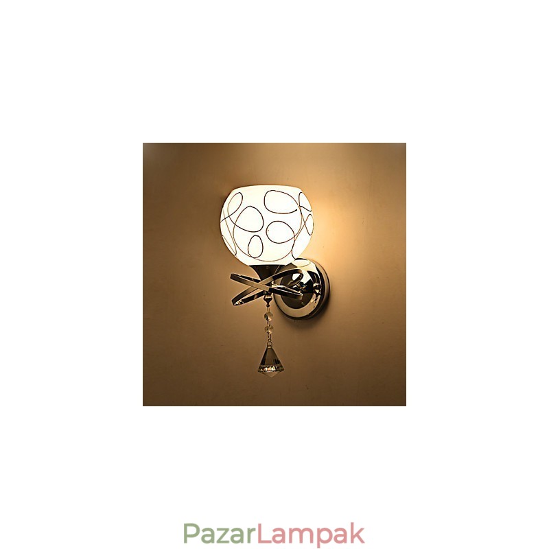 Kreatív kortárs és szerződéses kreatív kristály fali lámpák