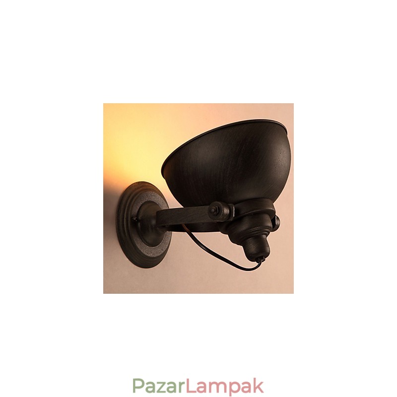 Tetőtéri kovácsoltvas edény kreatív vintage fali lámpák
