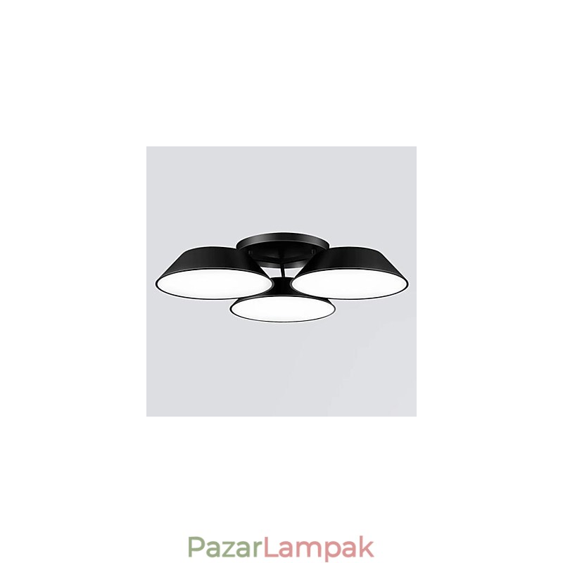 Falba szerelhető 3 lámpa fém akril egyszerű modern