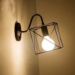 Amerikai ipari fali lámpák Nostalgic Vintage Lron Loft folyosó fali lámpa erkélyre
