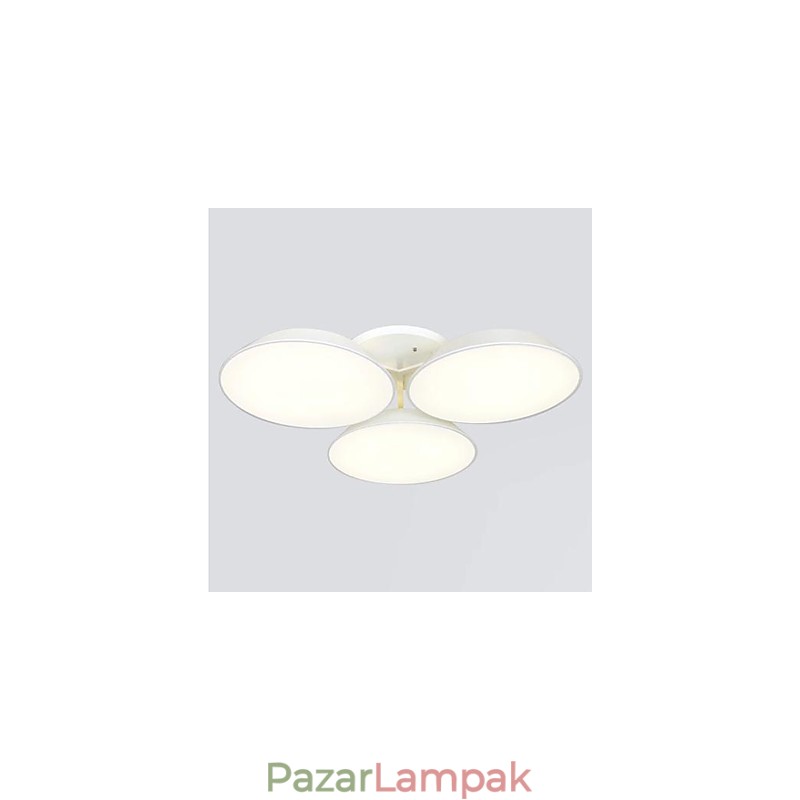 Falba szerelhető 3 lámpa fém akril egyszerű modern