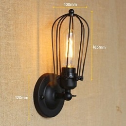 Retro Minimalista Ipari Tervezők Erkély Folyosó Lépcső Lámpa Dekoratív Falikar