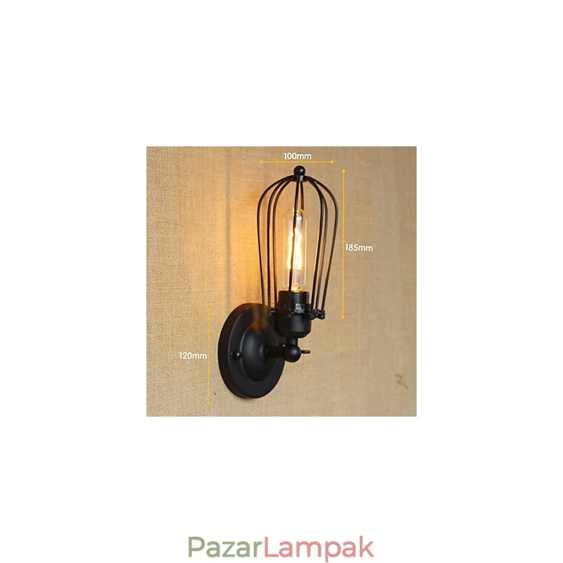 Retro Minimalista Ipari Tervezők Erkély Folyosó Lépcső Lámpa Dekoratív Falikar
