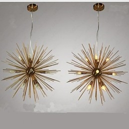 Retro Imitation Copper Creative line 12 csillár