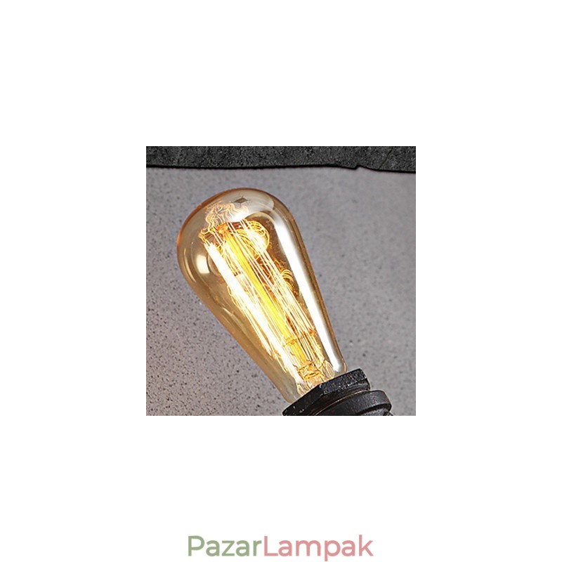 Falikarok Mini stílusú rusztikus Lodge fém