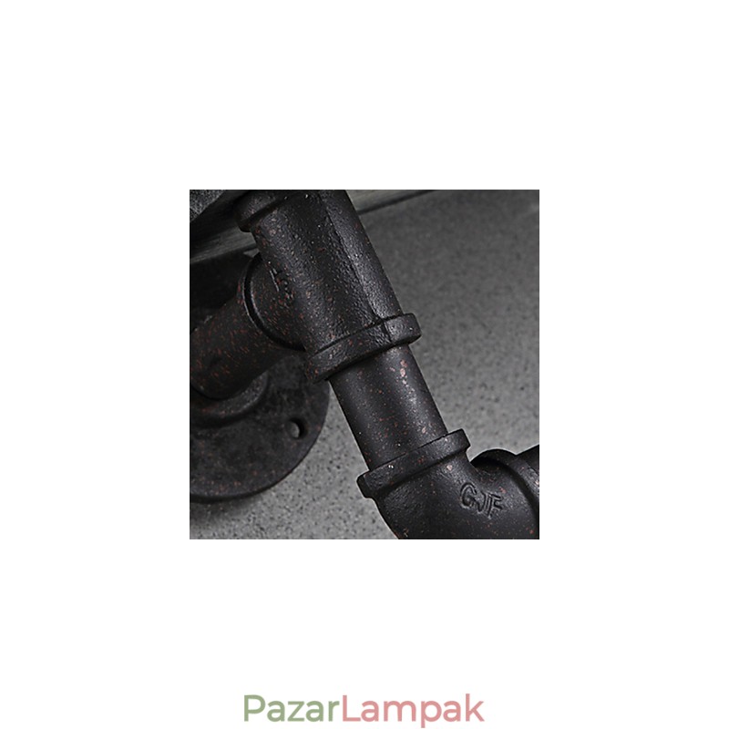 Falikarok Mini stílusú rusztikus Lodge fém