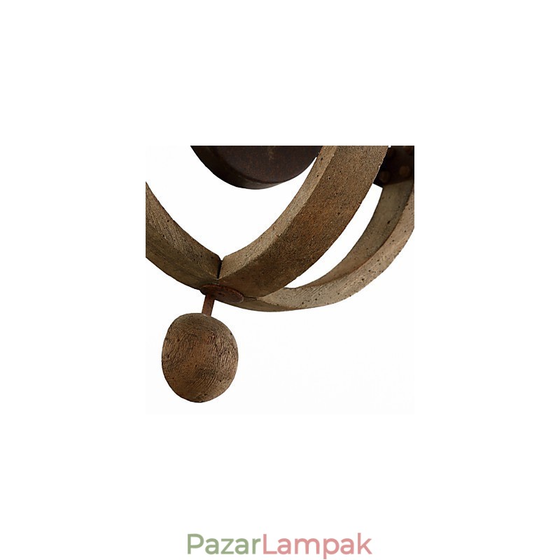 Mini stílusú falikarok, rusztikus Lodge fa bambusz