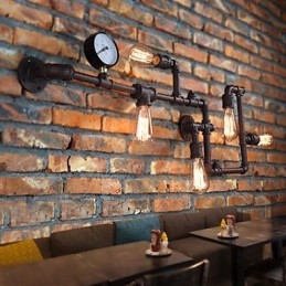 Falikarok Mini stílusú rusztikus Lodge fém