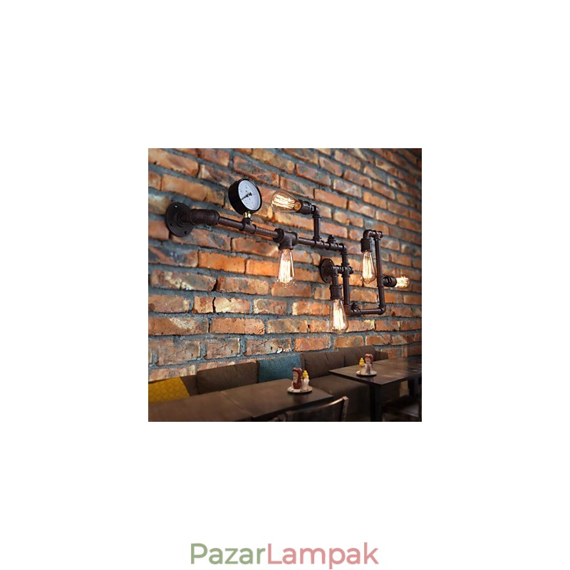 Falikarok Mini stílusú rusztikus Lodge fém
