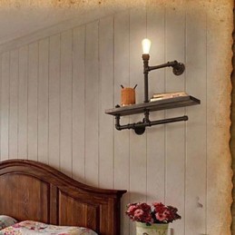 Falikarok Mini stílusú rusztikus Lodge fém
