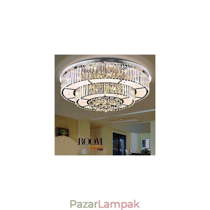 Modern, kortárs üveg süllyesztett tartó