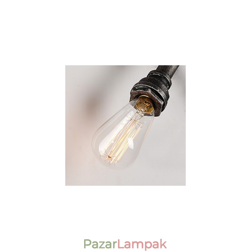 Falikarok Mini stílusú rusztikus Lodge fém