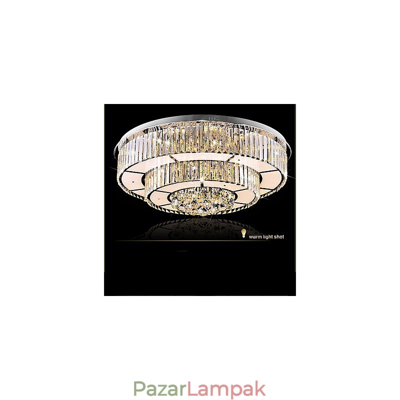 Modern, kortárs üveg süllyesztett tartó