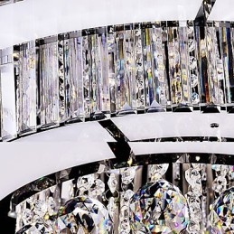 Modern, kortárs üveg süllyesztett tartó