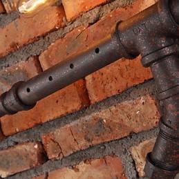 Falikarok Mini stílusú rusztikus Lodge fém