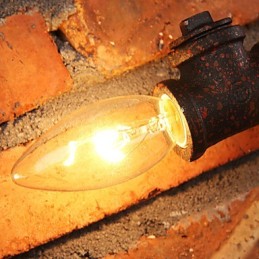 Falikarok Mini stílusú rusztikus Lodge fém