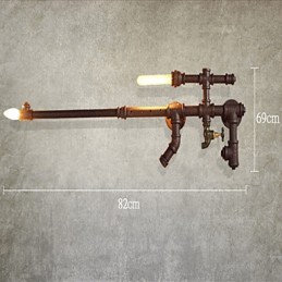 Falikarok Mini stílusú rusztikus Lodge fém