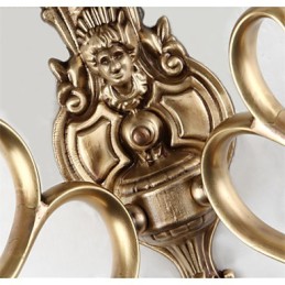 Falikarok mini stílusú hagyományos klasszikus fém