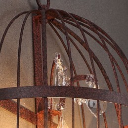 Falikarok mini stílusú hagyományos klasszikus fém