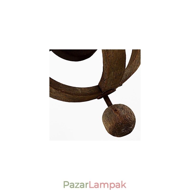 Vintage amerikai rusztikus fali boroshordós lámpa nappali és hálószoba lámpa