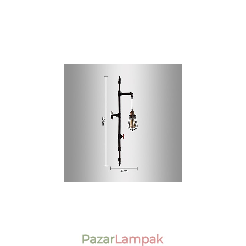 Falikarok Mini stílusú rusztikus Lodge fém