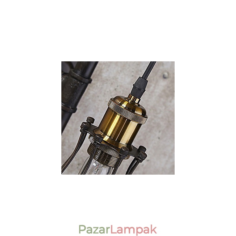 Falikarok Mini stílusú rusztikus Lodge fém