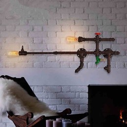Falikarok Mini stílusú rusztikus Lodge fém