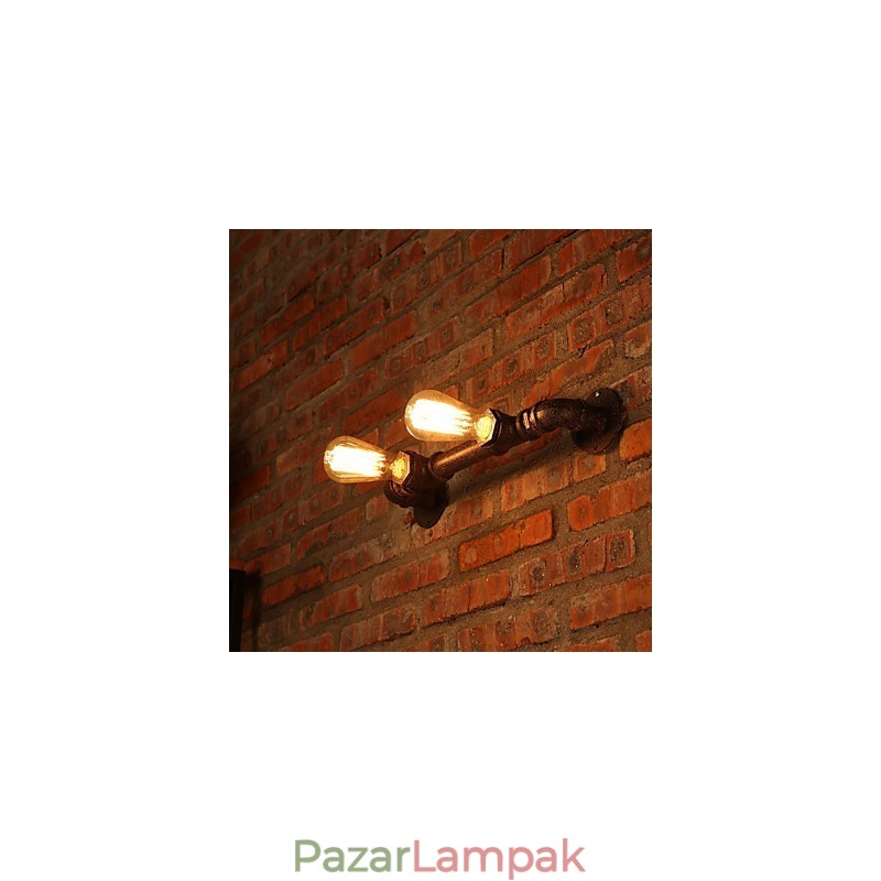 Falikarok Mini stílusú rusztikus Lodge fém