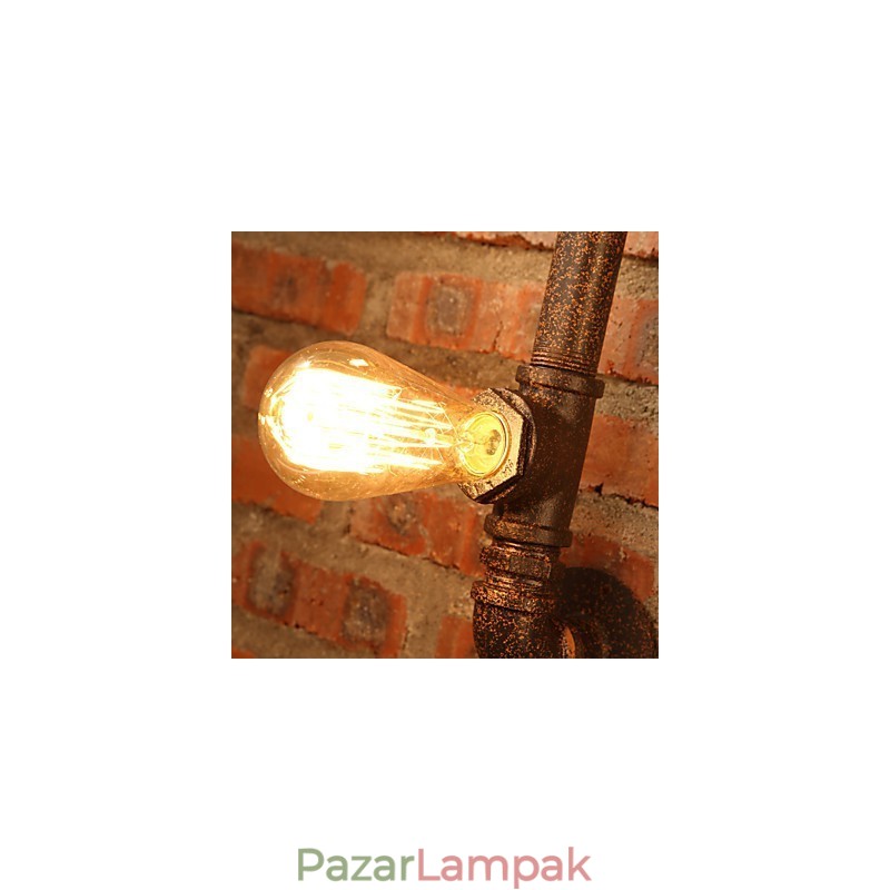 Falikarok Mini stílusú rusztikus Lodge fém