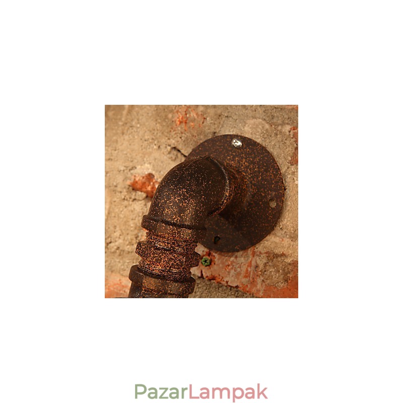 Falikarok Mini stílusú rusztikus Lodge fém