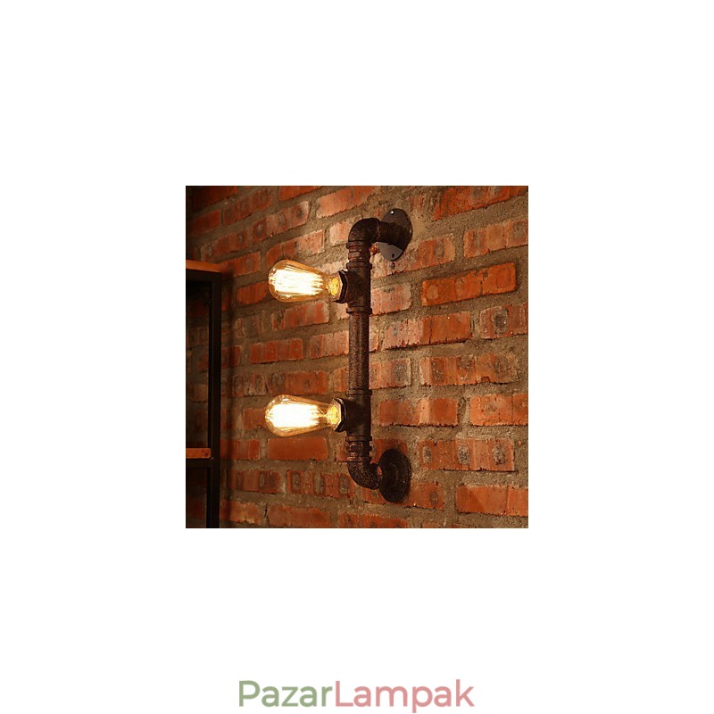 Falikarok Mini stílusú rusztikus Lodge fém