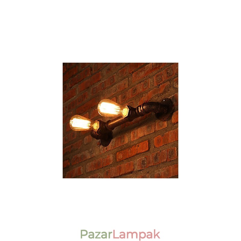 Falikarok Mini stílusú rusztikus Lodge fém