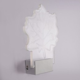 Akril fali lámpa PVC lámpa fényforgács modern kortárs fém