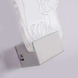 Akril fali lámpa PVC lámpa, modern kortárs fém