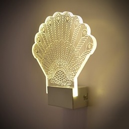 Akril fali lámpa PVC lámpa, modern kortárs fém