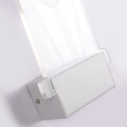 Akril fali lámpa PVC lámpa, modern kortárs fém