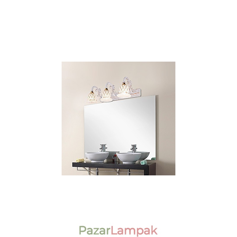 Falikarok fürdőszoba modern kortárs fém