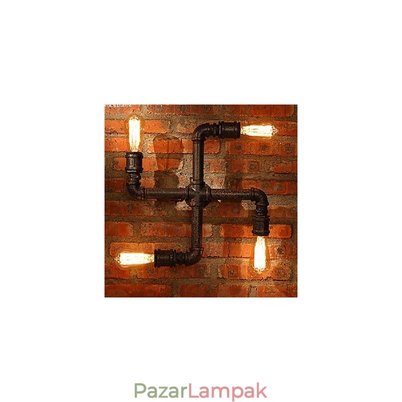 Falikarok Mini stílusú rusztikus Lodge fém