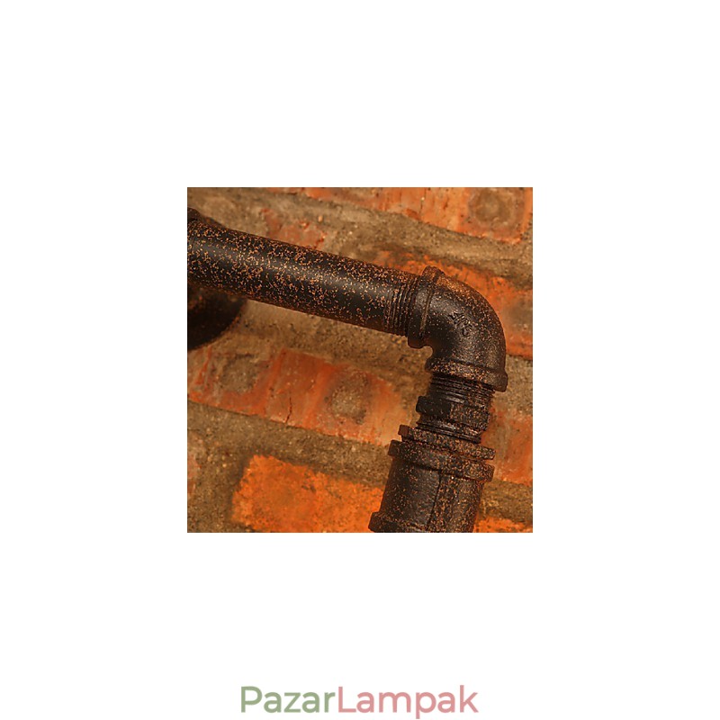 Falikarok Mini stílusú rusztikus Lodge fém