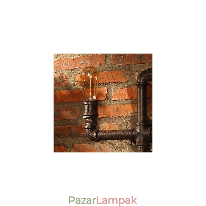 Falikarok Mini stílusú rusztikus Lodge fém
