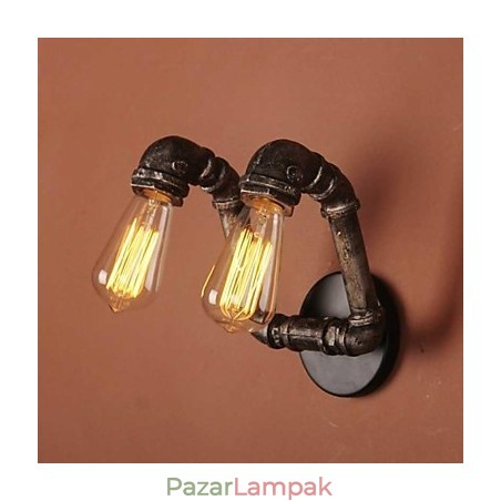 Mini stílusú fali lámpák Rusztikus Lodge fém Mini stílusú fali lámpák Rusztikus Lodge fém
