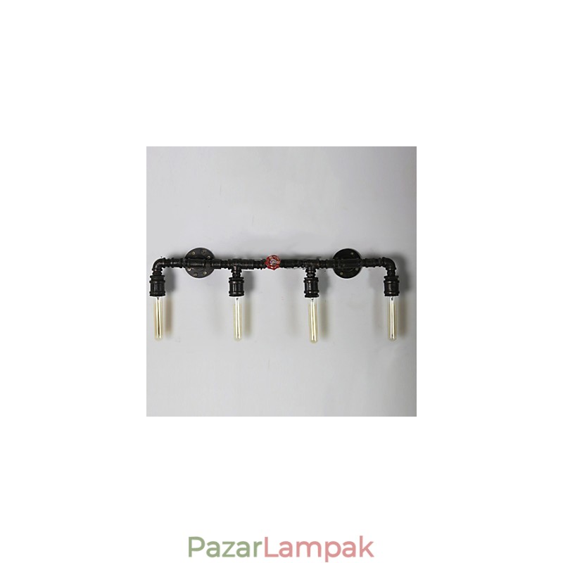 Mini stílusú fali lámpák Rusztikus Lodge fém