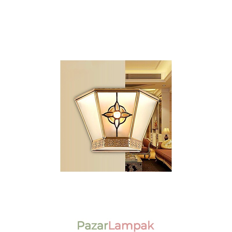Falikarok mini stílusú hagyományos klasszikus fém
